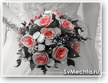 Свадебный букет, букет невесты Ярославль, флористика, бутоньерка, лепестки роз
